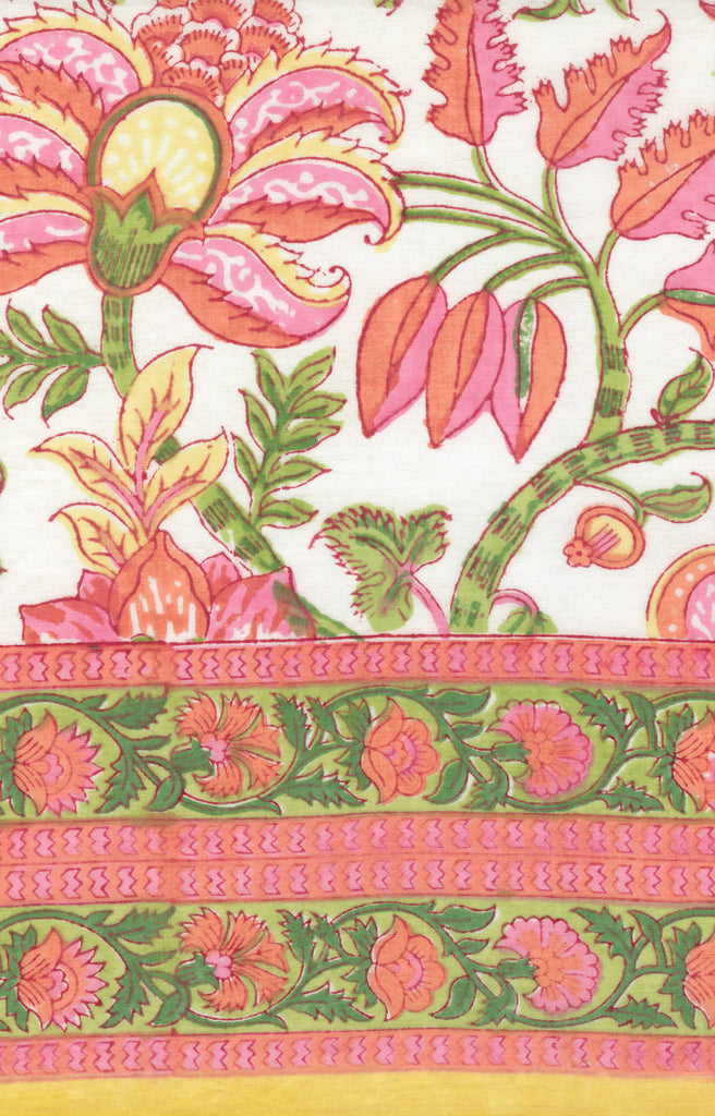 Drawstring Kaftan in Summer Tapestry