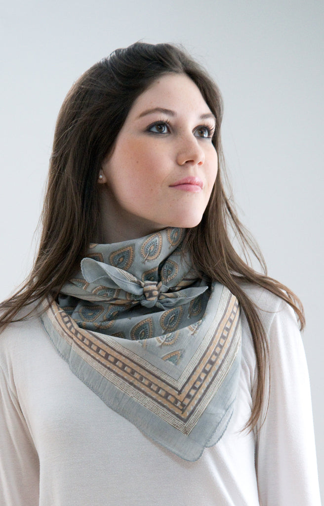 Scarf in Antique Cypress