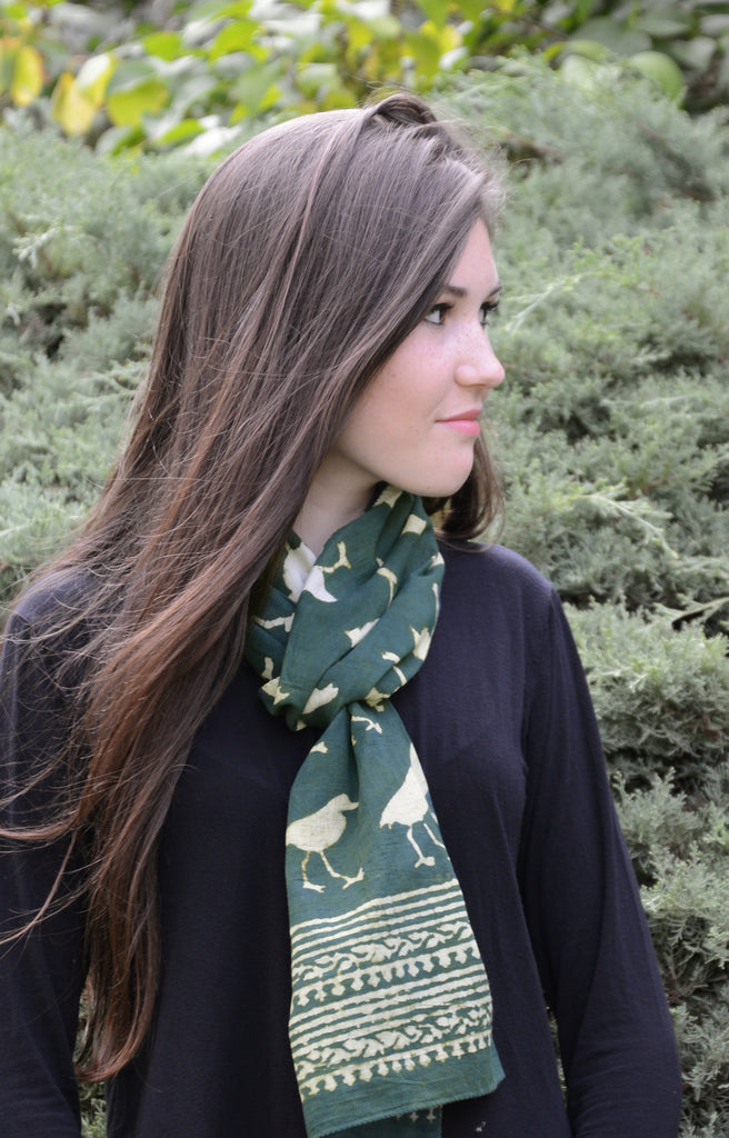 Scarf in Sandpipers