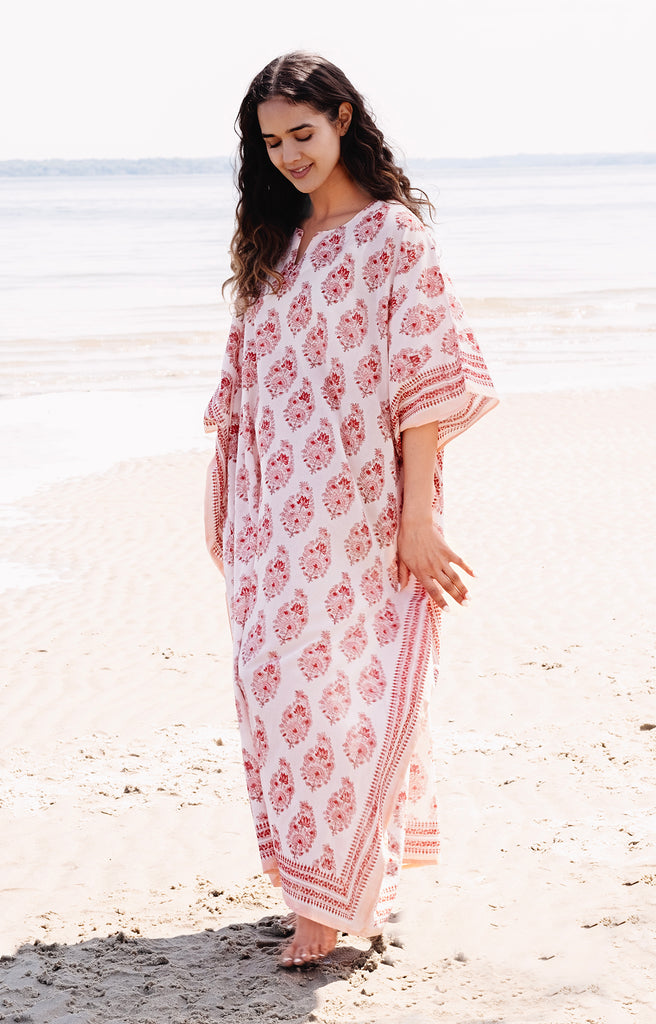 Kaftan in Farrah Paisley