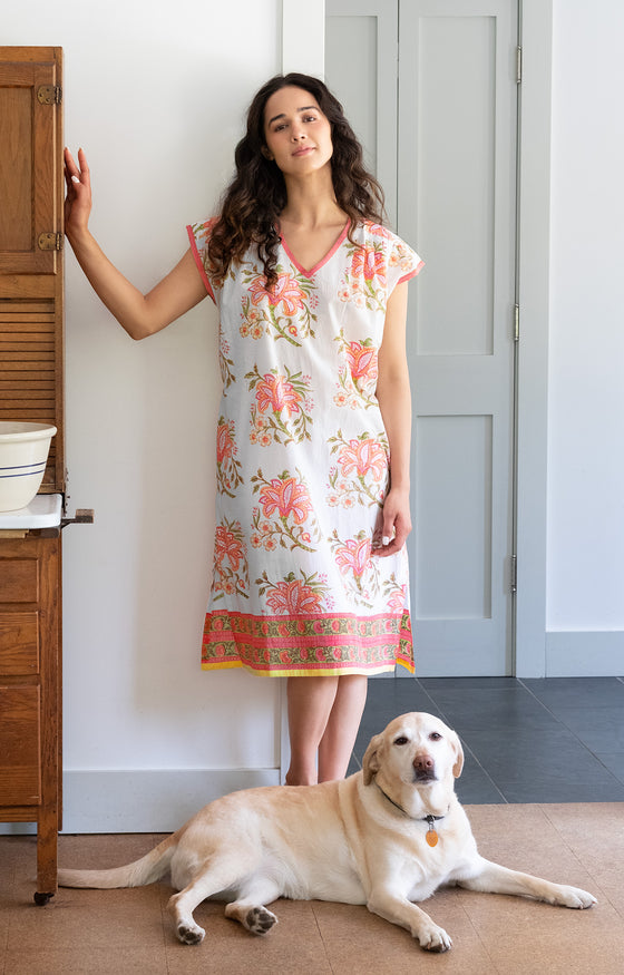 indian cotton night dress Pure Cotton Indian Women night Wear Comfortable Sleepwear Long Gown Floral Maxi