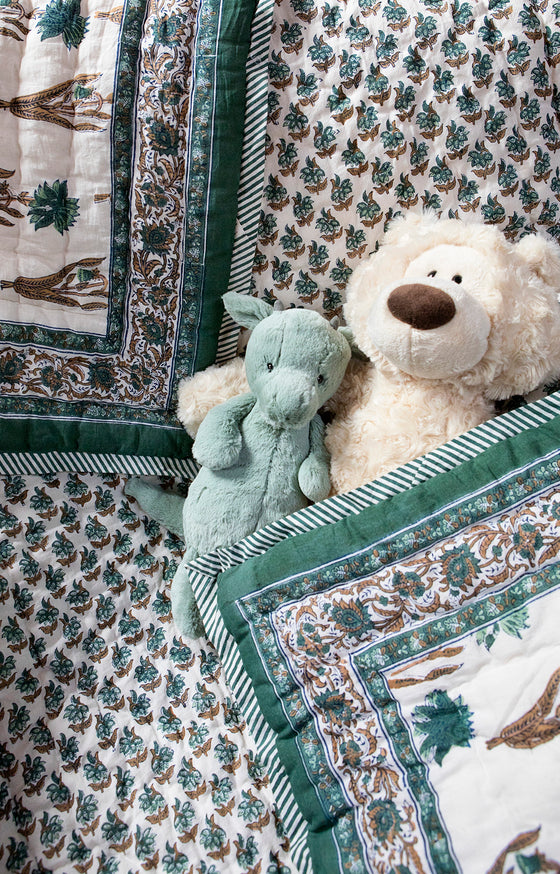 Baby Quilt in Trillium