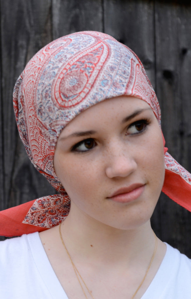 Scarf in Big Red