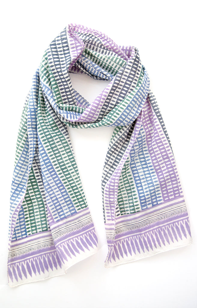 Scarf in Candle Stripe