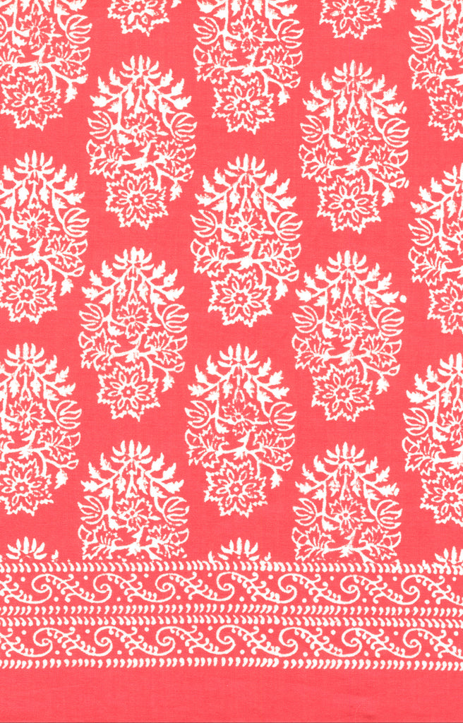 Shorts in Coral Motif