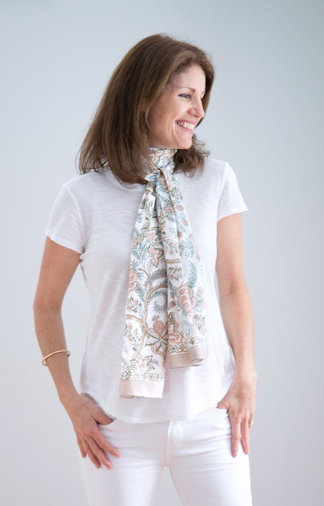 Scarf in Day Chintz
