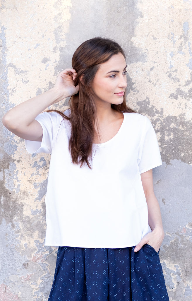 Bundi Tee in White