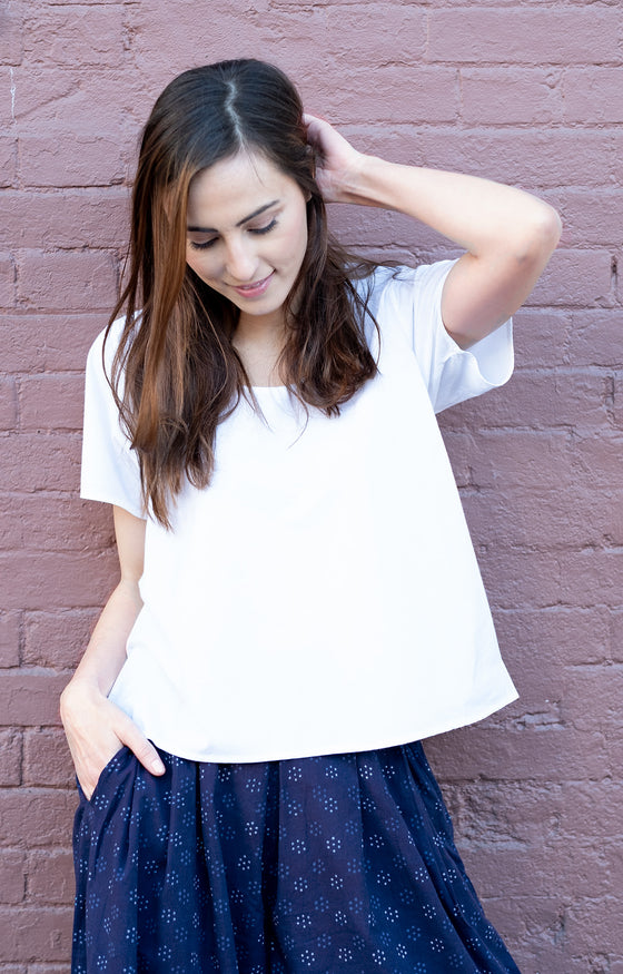 Bundi Tee in White