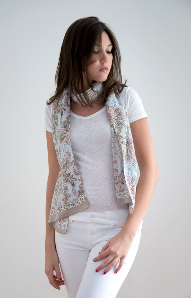 Scarf in Dusk Chintz