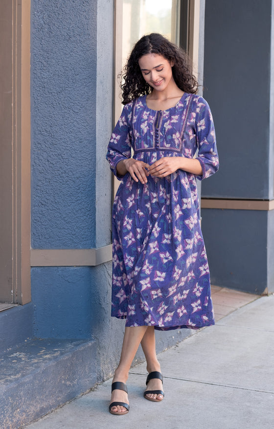 Rachel Dress in Fairy Garden