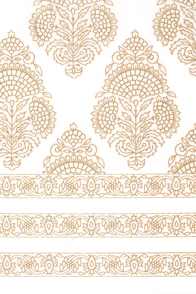 Rachel Dress in Gold Stamp