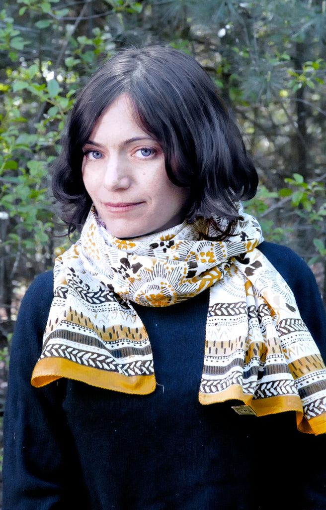 Scarf in Goldenrod