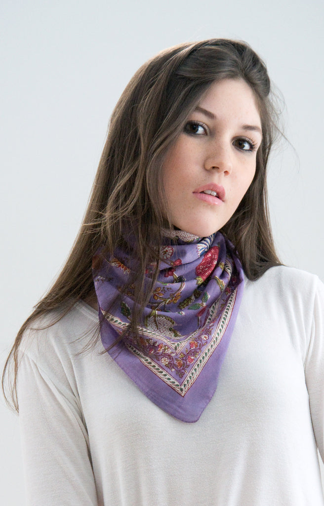 Scarf in Lavender India