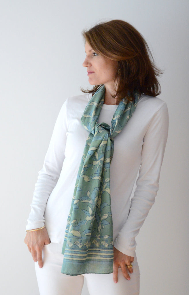 Scarf in Lichen Mix