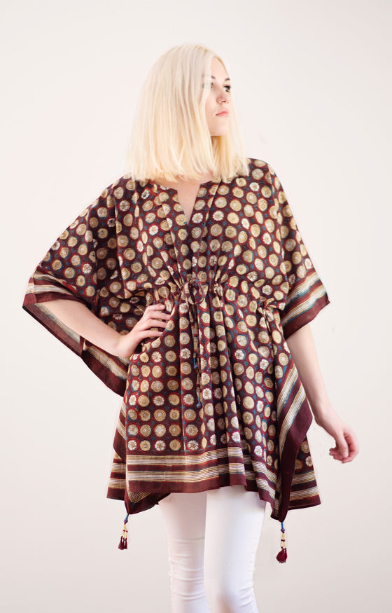 Peasant Tunic in Medallions