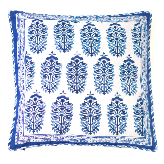 Cushion Covers in Moghul Blue