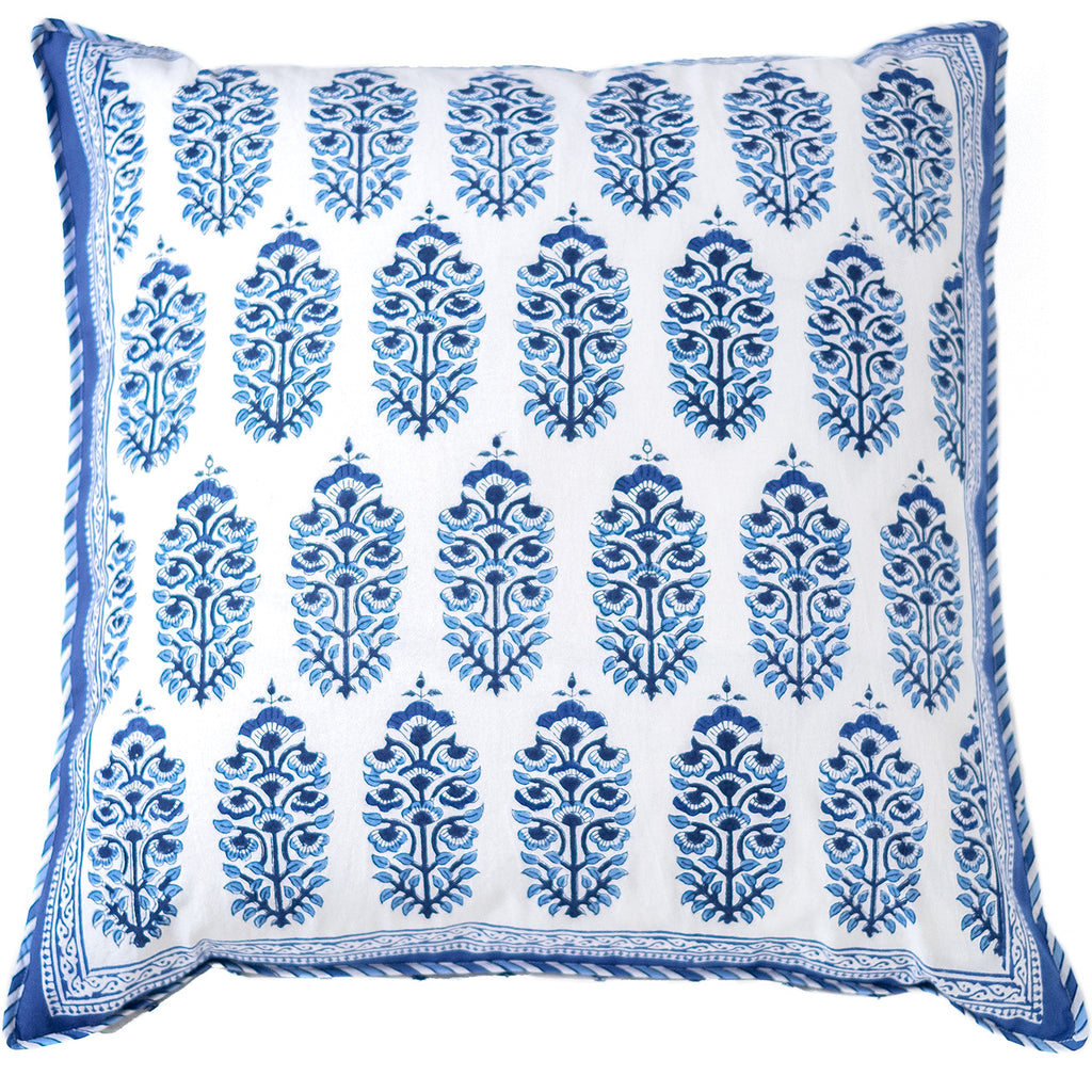 Cushion Covers in Moghul Blue