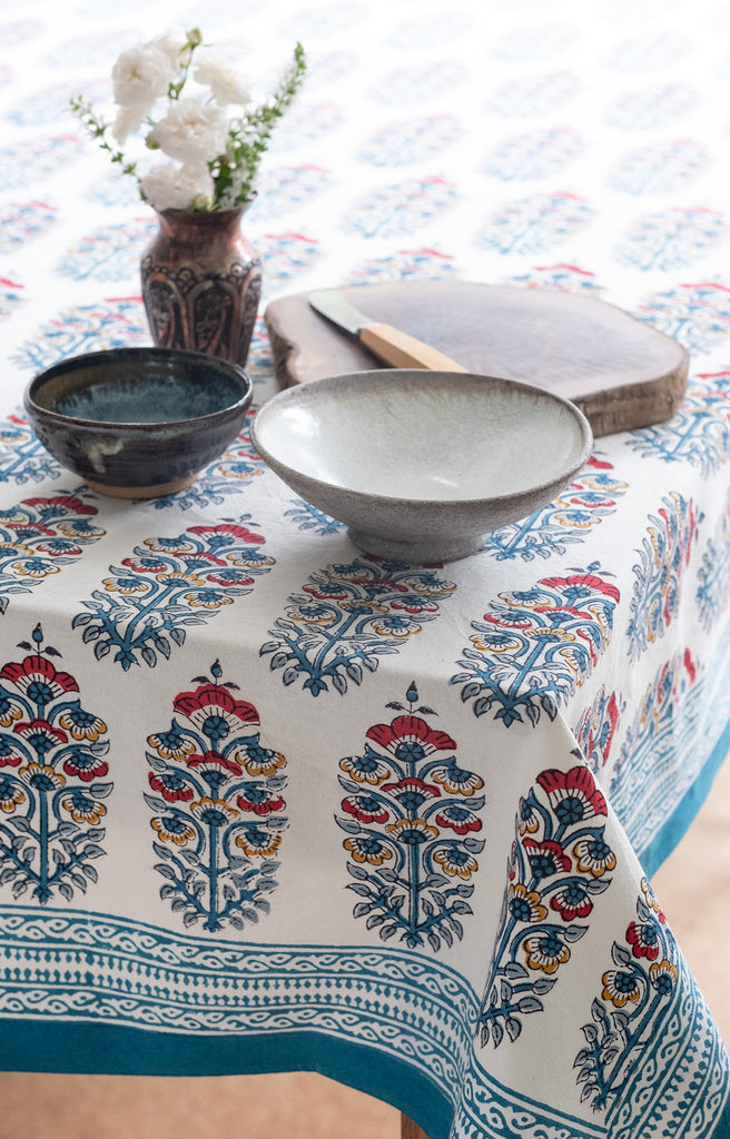 Table Linens in Moghul Multi