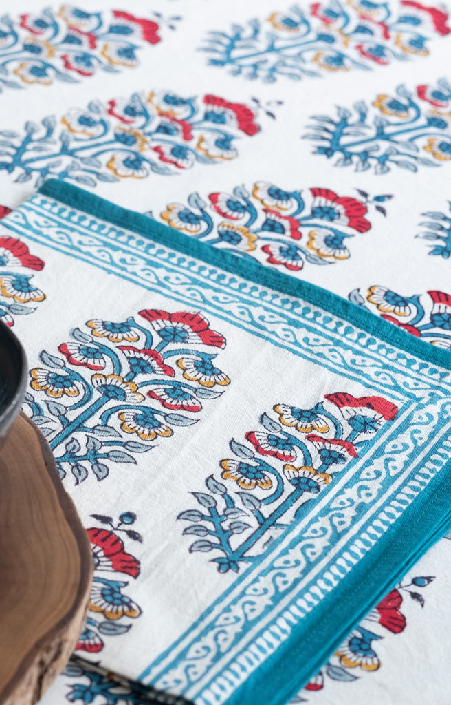 Table Linens in Moghul Multi