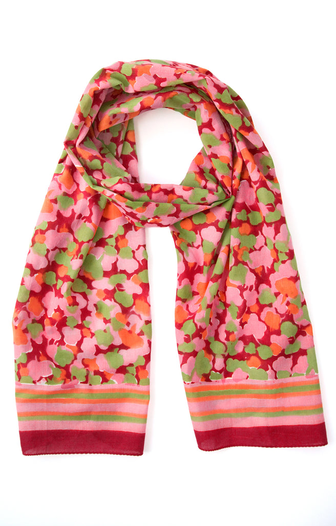 Scarf in Pink Popcorn