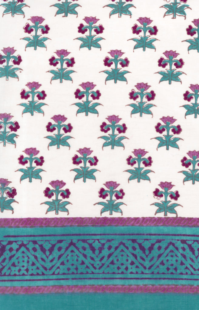Scarf in Plum Bouquet