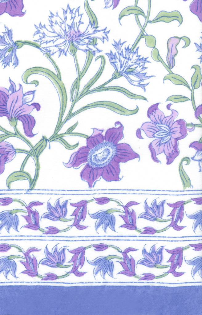 Scarf in Purple Thistle