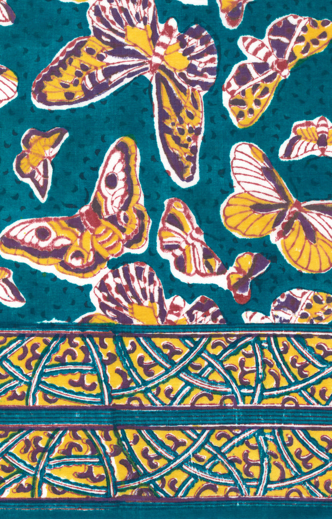 Scarf in Retro Butterflies