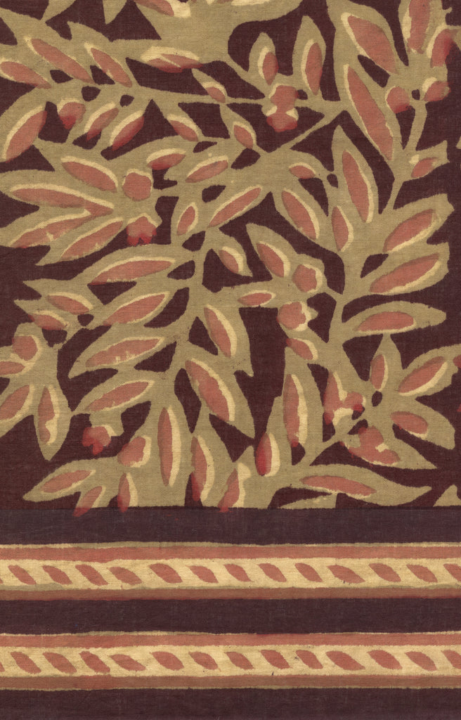Sarong in Rust Leaves