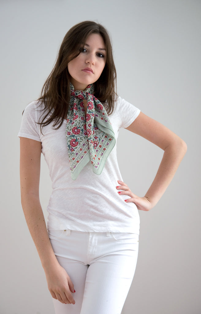 Scarf in Sage Cheer
