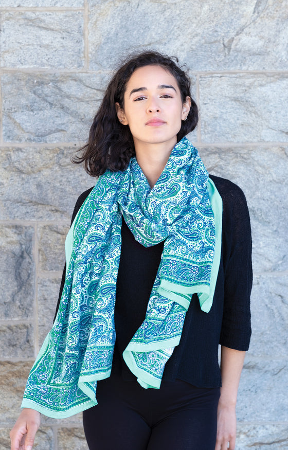 Sarong in Sea Swirl