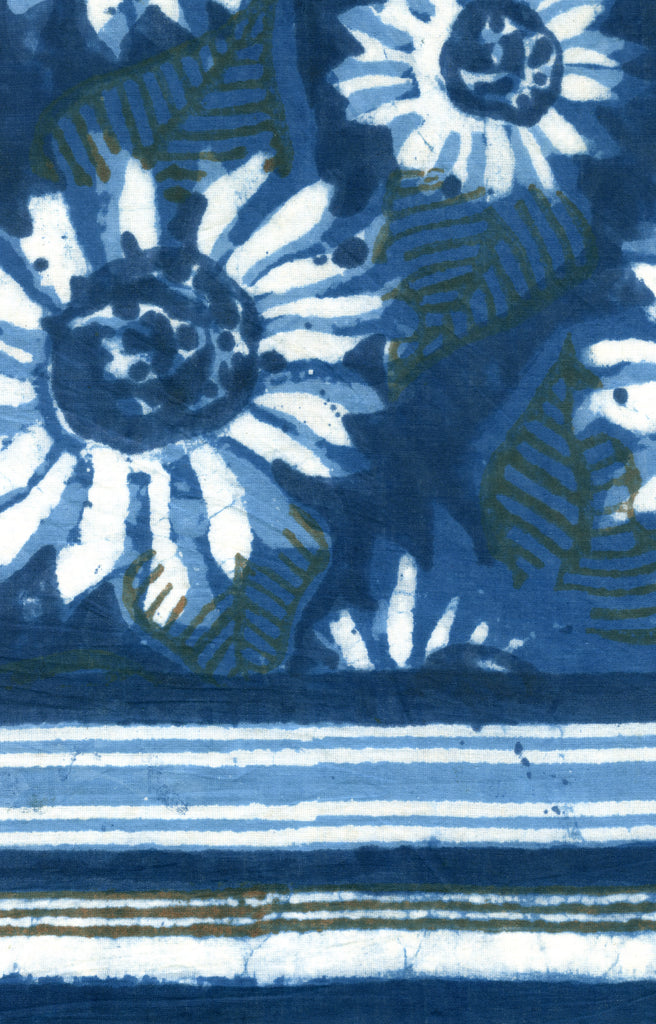Scarf in Sunflowers