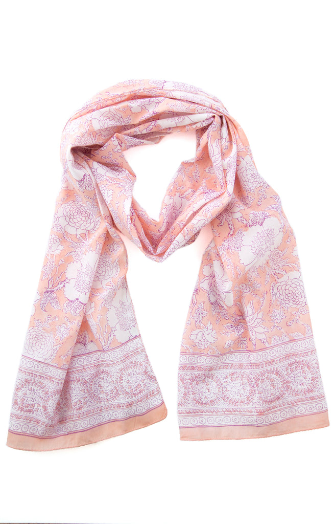 Scarf in Sweet Coral