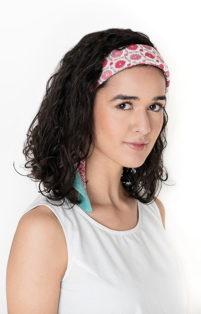 Scarf in Sweet Rose