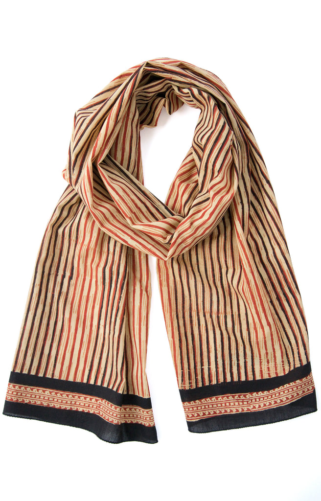 Scarf in Tribal Stripe